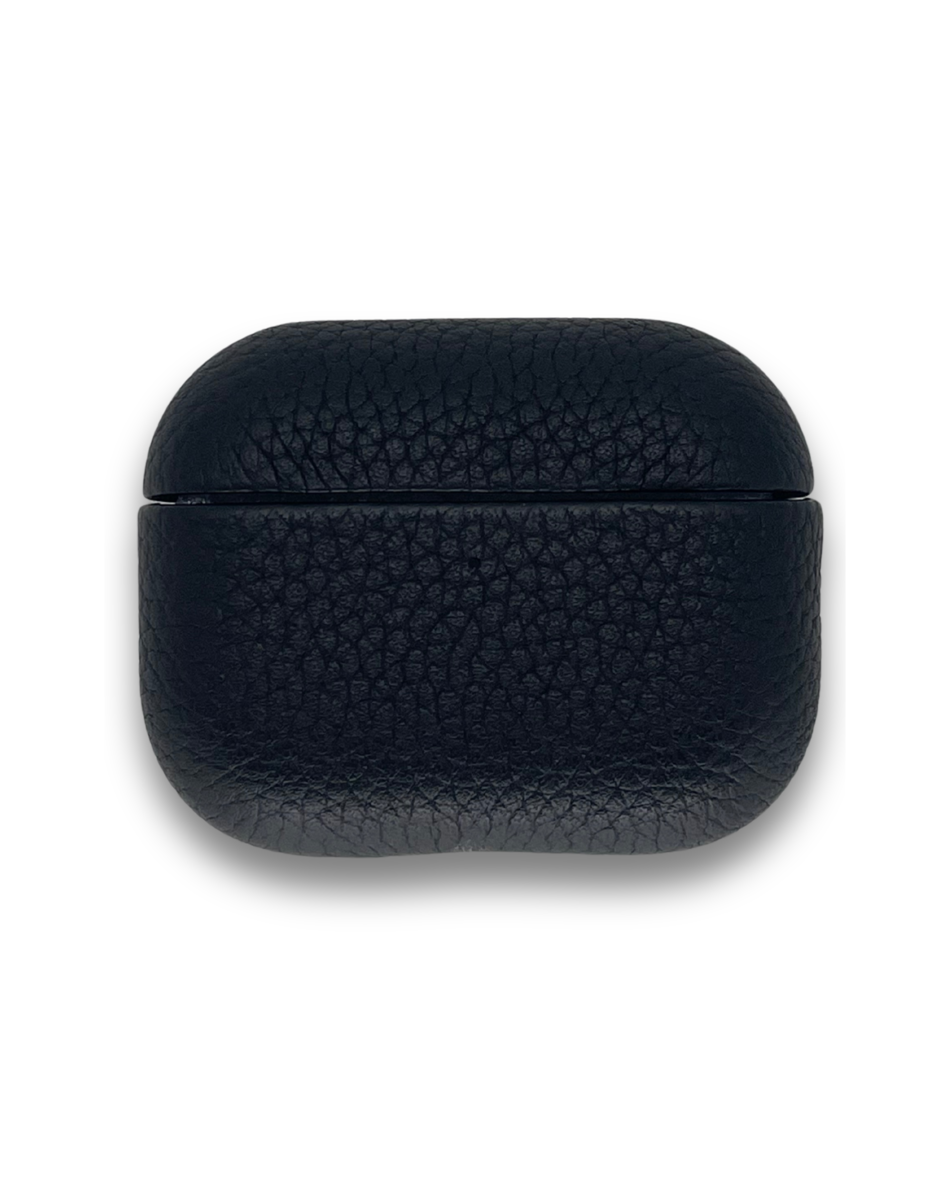 Leather AirPods Pro 3 case personalised with gold initials