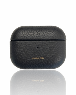 AirPods Pro 2 - The Classic Personalised Leather Case — Midnight Black